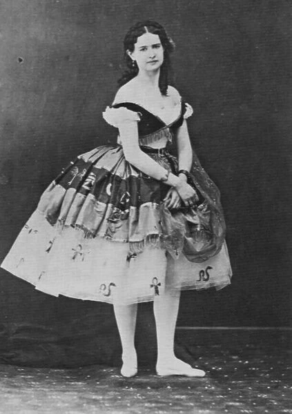 Maria Surovshchikova-Petipa, Russian ballet dancer, c1861. Artist: Nadar