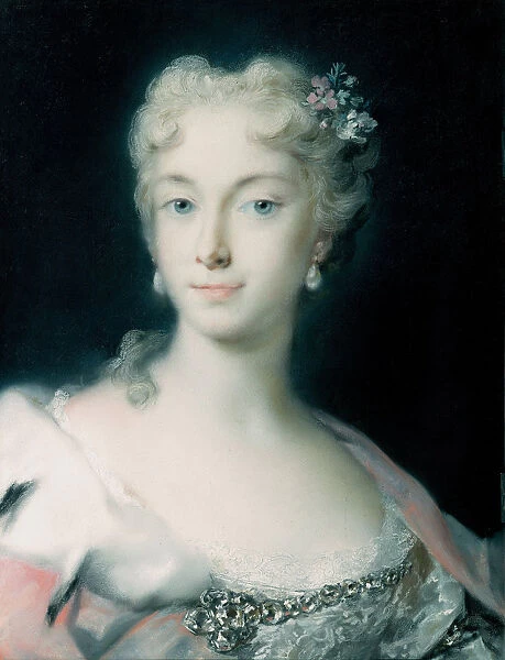 Maria Theresa, Archduchess of Habsburg (1717-1780), 1730. Artist: Carriera, Rosalba Giovanna (1657-1757)
