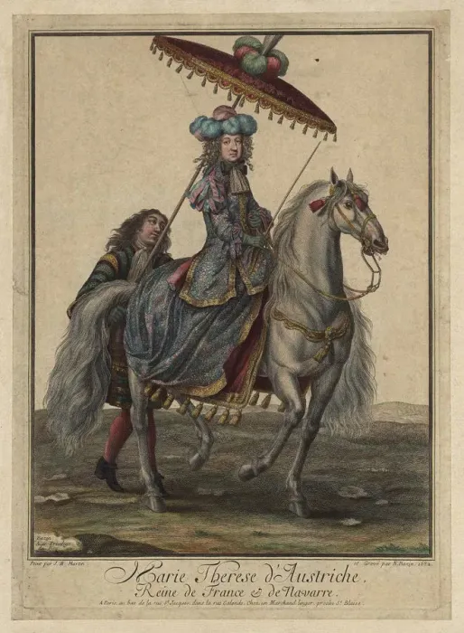 Framed Print : Maria Theresa of Spain (1638-1683), Queen consort of France and Navarre, 1682. Artist: French master Framed Print : Maria Theresa of Spain (1638-1683), Queen consort of France and Navarre, 1682. Artist: French master