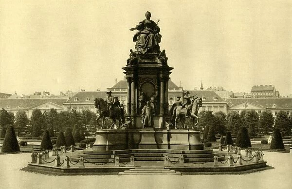 The Maria Theresia Monument, Vienna, Austria, c1935. Creator: Unknown