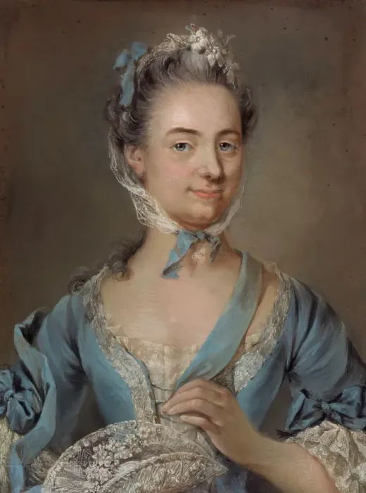 Framed Print : Maria Ulrika Dævel, 1765-1786. Creator: Gustaf Lundberg Framed Print : Maria Ulrika Dævel, 1765-1786. Creator: Gustaf Lundberg