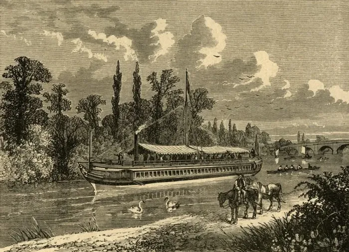 Framed Print : The Maria Wood, 1876, (1897). Creator: Unknown Framed Print : The Maria Wood, 1876, (1897). Creator: Unknown