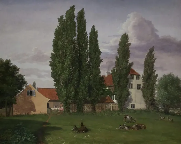 Framed Print : Marialyst at Frederiksberg. Ole Winstrup's House, 1828. Creator: Frederik Hansen Sodring. Marialyst at Frederiksberg. Ole Winstrup's House, 1828. Creator: Frederik Hansen Sodring Framed Print : Marialyst at Frederiksberg. Ole Winstrup's House, 1828. Creator: Frederik Hansen Sodring. Marialyst at Frederiksberg. Ole Winstrup's House, 1828. Creator: Frederik Hansen Sodring