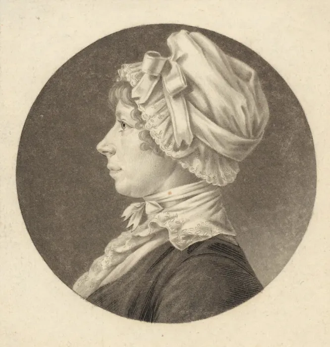 Framed Print : Marianne Welby DeButts, 1805. Creator: Charles Balthazar Julien Fé Framed Print : Marianne Welby DeButts, 1805. Creator: Charles Balthazar Julien Fé