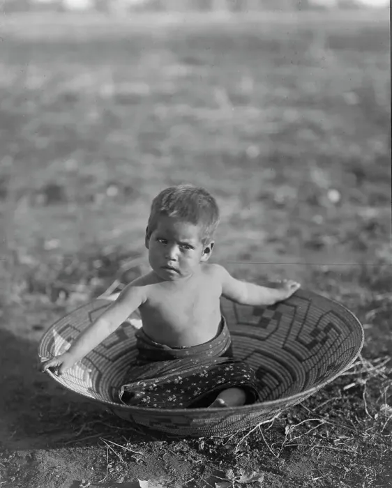 Framed Print : Maricopa child, c1907. Creator: Edward Sheriff Curtis Framed Print : Maricopa child, c1907. Creator: Edward Sheriff Curtis