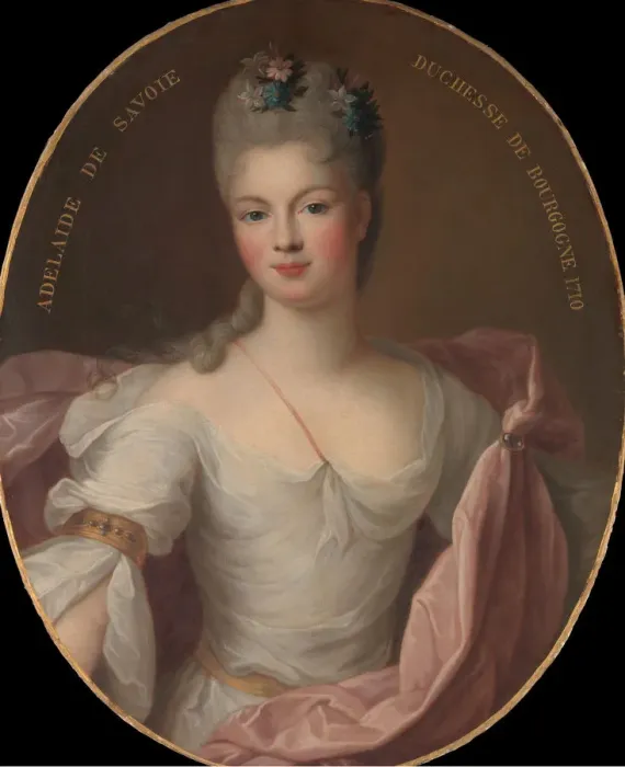 Framed Print : Marie Adelaide de Savoie (1685-1712), Duchesse de Bourgogne, 1710. Creator Framed Print : Marie Adelaide de Savoie (1685-1712), Duchesse de Bourgogne, 1710. Creator
