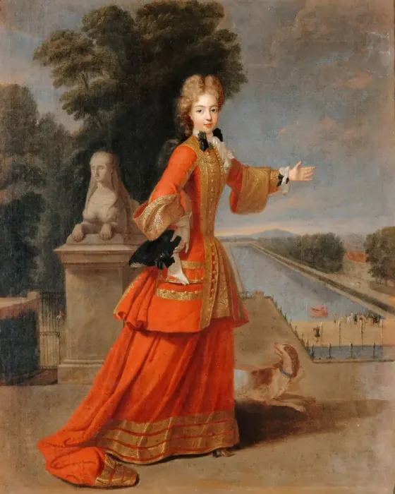 Framed Print : Marie Adelaide of Savoy (1685-1712). Artist: Gobert, Pierre (1662-1744) Framed Print : Marie Adelaide of Savoy (1685-1712). Artist: Gobert, Pierre (1662-1744)