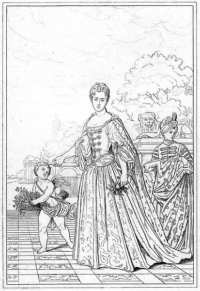 Marie Adelaide of Savoy, Duchess of Bourgogne, c17th century