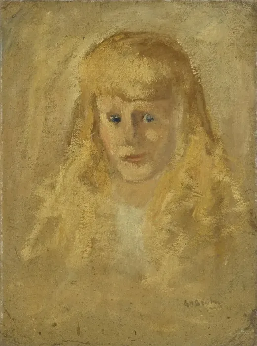 Framed Print : Marie Anne Henriette Breitner (geb.1882-06-14), the Painter's Half-sister, c.1890-c.1923. Creator: George Hendrik Breitner Framed Print : Marie Anne Henriette Breitner (geb.1882-06-14), the Painter's Half-sister, c.1890-c.1923. Creator: George Hendrik Breitner