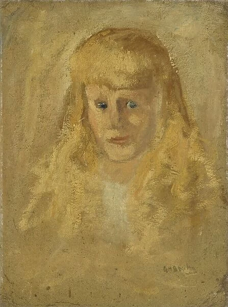 Marie Anne Henriette Breitner (geb.1882-06-14), the Painter's Half-sister, c.1890-c.1923. Creator: George Hendrik Breitner