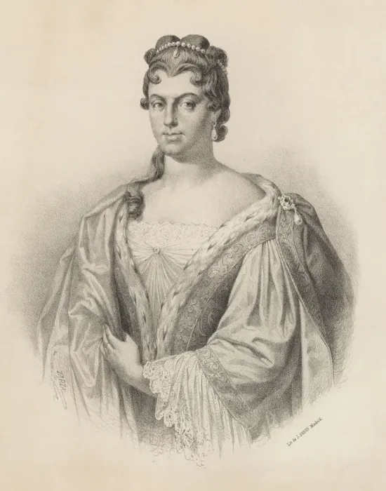 Framed Print : Marie-Anne de La Tremoille (1642-1722), Princess of Ursins, French politician Framed Print : Marie-Anne de La Tremoille (1642-1722), Princess of Ursins, French politician