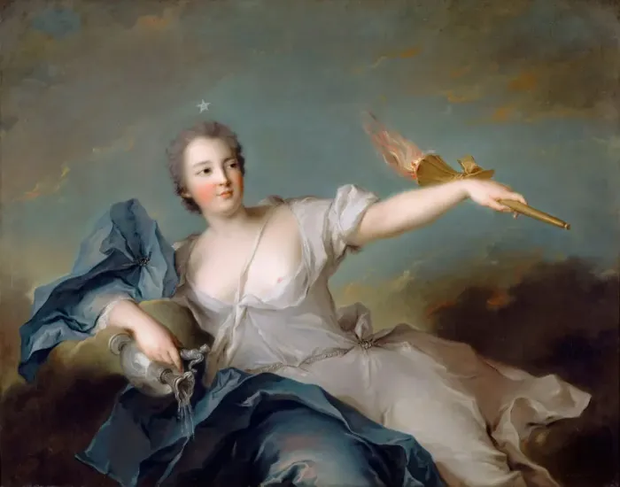 Framed Print : Marie-Anne de Nesle, marquise de La Tournelle, duchesse de Chateauroux (1717-1744). Artist: Nattier, Jean-Marc (1685-1766) Framed Print : Marie-Anne de Nesle, marquise de La Tournelle, duchesse de Chateauroux (1717-1744). Artist: Nattier, Jean-Marc (1685-1766)