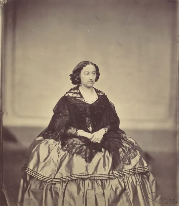 Framed Print : Marie Antoine, geb. Woes, 1850s-60s. Creator: Franz Antoine Framed Print : Marie Antoine, geb. Woes, 1850s-60s. Creator: Franz Antoine