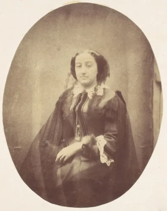 Framed Print : Marie Antoine (Woss), 1850s-60s. Creator: Franz Antoine Framed Print : Marie Antoine (Woss), 1850s-60s. Creator: Franz Antoine
