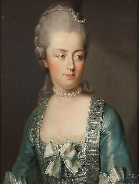 Marie Antoinette, 1755-1793, Archduchess of Austria, Queen of France, 1773. Creator: Joseph Hickel