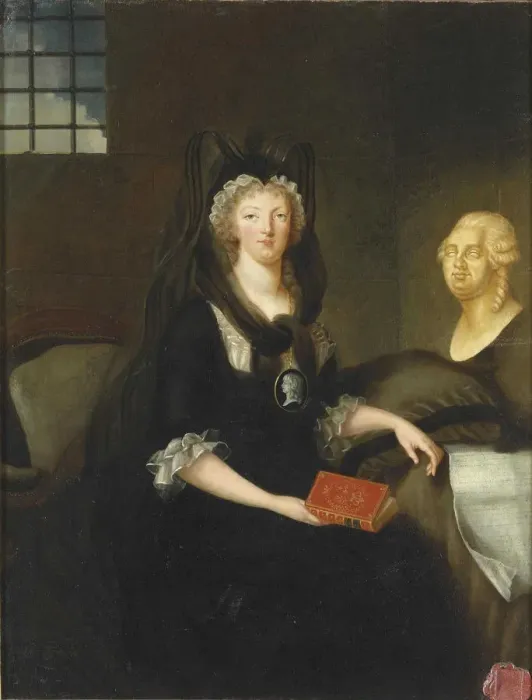 Framed Print : Marie Antoinette at the Conciergerie Framed Print : Marie Antoinette at the Conciergerie