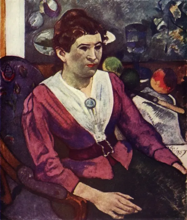 Framed Print : Marie Henry, 1936. Artist: Paul Gauguin Framed Print : Marie Henry, 1936. Artist: Paul Gauguin