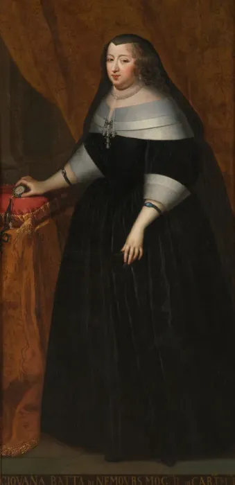 Framed Print : Marie Jeanne Baptiste (1644-1724), Duchess of Savoy. Artist: Anonymous Framed Print : Marie Jeanne Baptiste (1644-1724), Duchess of Savoy. Artist: Anonymous