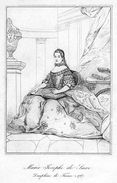 Marie-Josephe of Saxony, Dauphine of France