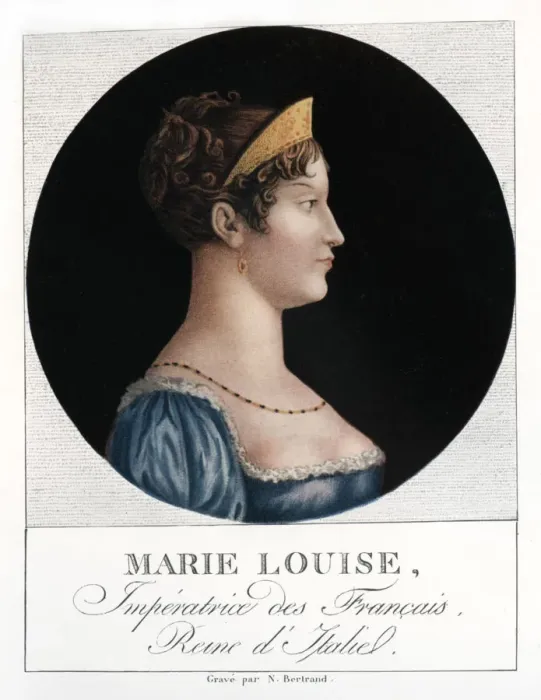 Framed Print : Marie Louise, Duchess of Parma, (early 19th century, (1912). Artist: N Bertrand Framed Print : Marie Louise, Duchess of Parma, (early 19th century, (1912). Artist: N Bertrand