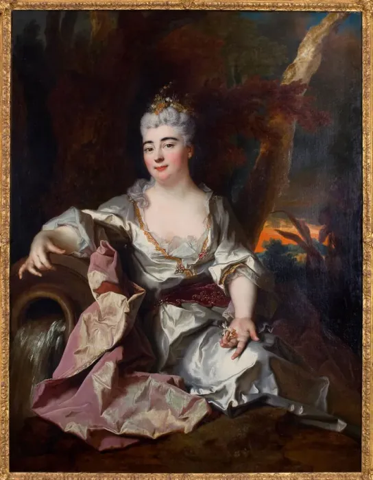 Framed Print : Marie Louise Elisabeth de Bourbon-Orleans (1695-1719), Duchess of Berry Framed Print : Marie Louise Elisabeth de Bourbon-Orleans (1695-1719), Duchess of Berry