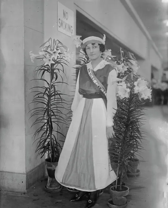 Framed Print : Marie Louise Rodewald, 1916. Creator: Bain News Service Framed Print : Marie Louise Rodewald, 1916. Creator: Bain News Service