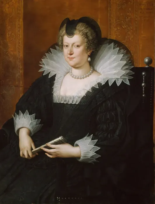 Framed Print : Marie de Medicis, 1616. Creator: Frans Pourbus the Younger Framed Print : Marie de Medicis, 1616. Creator: Frans Pourbus the Younger