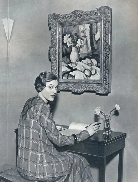 Marie Ney in her Flat, c1934