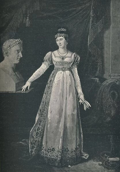 Marie-Pauline Bonaparte - Madame Leclerc, Princess Borghese, c1806, (1896). Artist: M Haider