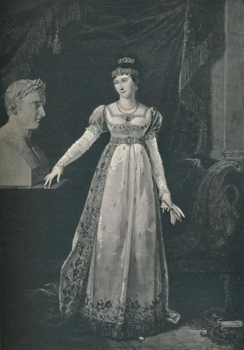Framed Print : Marie-Pauline Bonaparte - Madame Leclerc, Princess Borghese, c1806, (1896). Artist: M Haider Framed Print : Marie-Pauline Bonaparte - Madame Leclerc, Princess Borghese, c1806, (1896). Artist: M Haider