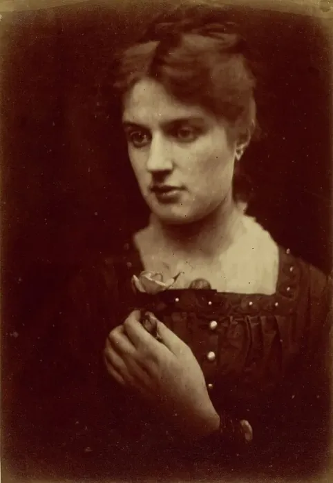 Framed Print : Marie Spartali, 1867-1868. Creator: Julia Margaret Cameron Framed Print : Marie Spartali, 1867-1868. Creator: Julia Margaret Cameron