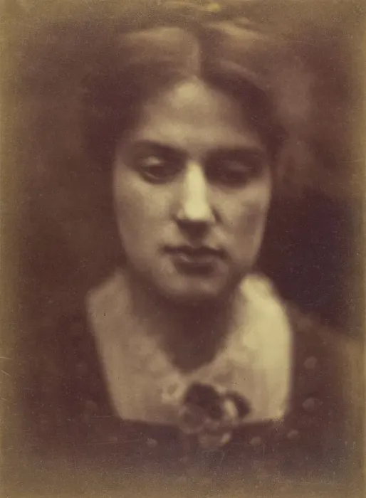 Framed Print : Marie Spartali, 1870. Creator: Julia Margaret Cameron Framed Print : Marie Spartali, 1870. Creator: Julia Margaret Cameron