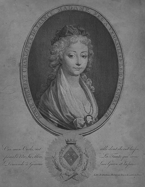 Marie Therese of Angouleme, Duchesse de Bourbon, early 19th century? Creator: Unknown