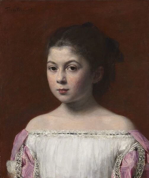 Marie-Yolande de Fitz-James, 1867. Creator: Henri Fantin-Latour (French, 1836-1904)