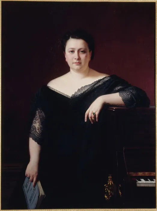 Framed Print : Marietta Alboni, Countess Pepoli (1826-1894), singer, 1870. Creator: Alexis Joseph Perignon Framed Print : Marietta Alboni, Countess Pepoli (1826-1894), singer, 1870. Creator: Alexis Joseph Perignon