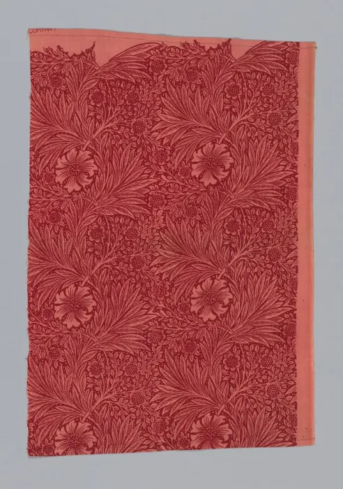 Framed Print : Marigold (Panel), London, 1875 (produced 1917 / 25). Creator: William Morris Framed Print : Marigold (Panel), London, 1875 (produced 1917 / 25). Creator: William Morris