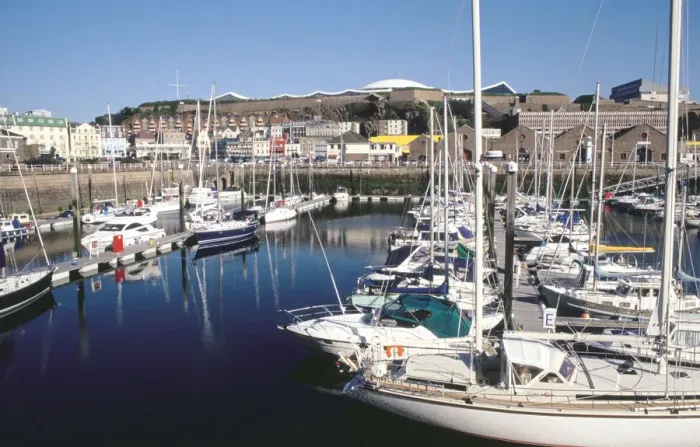 Framed Print : Marina, Albert Harbour, St Helier, Jersey, Channel Islands Framed Print : Marina, Albert Harbour, St Helier, Jersey, Channel Islands