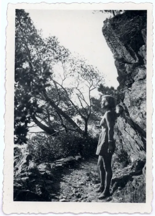 Framed Print : Marina Tsvetaeva in the mountains, 1930s Framed Print : Marina Tsvetaeva in the mountains, 1930s