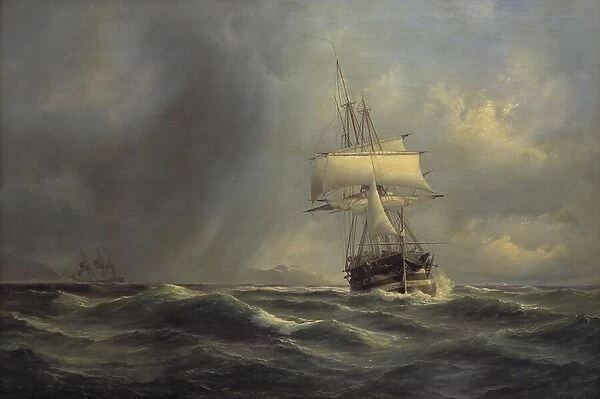 Marine, 1851. Creator: Anton Melbye