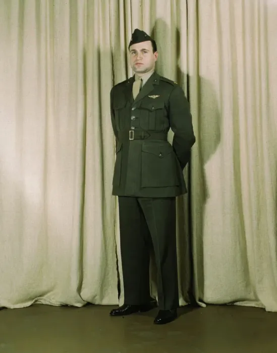 Framed Print : Marine Corps Major in winter uniform, World War II, between 1941 and 1945. Creator: Howard Hollem Framed Print : Marine Corps Major in winter uniform, World War II, between 1941 and 1945. Creator: Howard Hollem