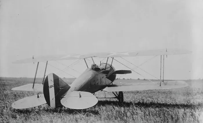 Framed Print : Marine in Scout plane, 10 June 1918. Creator: Bain News Service Framed Print : Marine in Scout plane, 10 June 1918. Creator: Bain News Service
