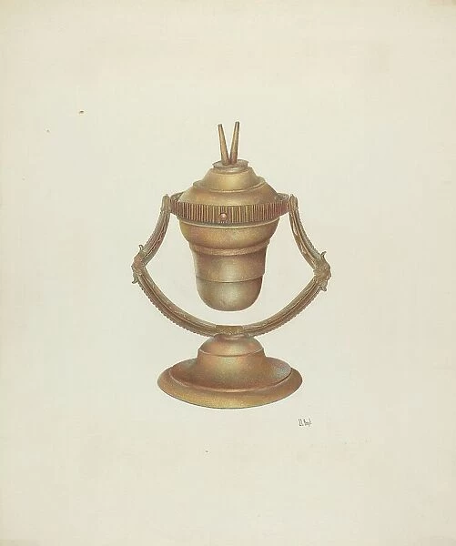 Mariner's Lamp, c. 1940. Creator: Joseph L. Boyd