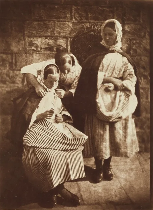 Framed Print : Marion Finlay, Mrs. Margaret (Dryburgh) Lyall and Mrs. Grace (Finlay) Ramsay, between 1843 and 1847. Creators: David Octavius Hill, Robert Adamson, Hill & Adamson Framed Print : Marion Finlay, Mrs. Margaret (Dryburgh) Lyall and Mrs. Grace (Finlay) Ramsay, between 1843 and 1847. Creators: David Octavius Hill, Robert Adamson, Hill & Adamson