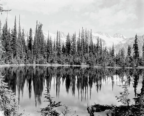 Marion Lake on Mount Abbott, Selkirk Mts. British Columbia, between 1900 and 1910. Creator: Unknown