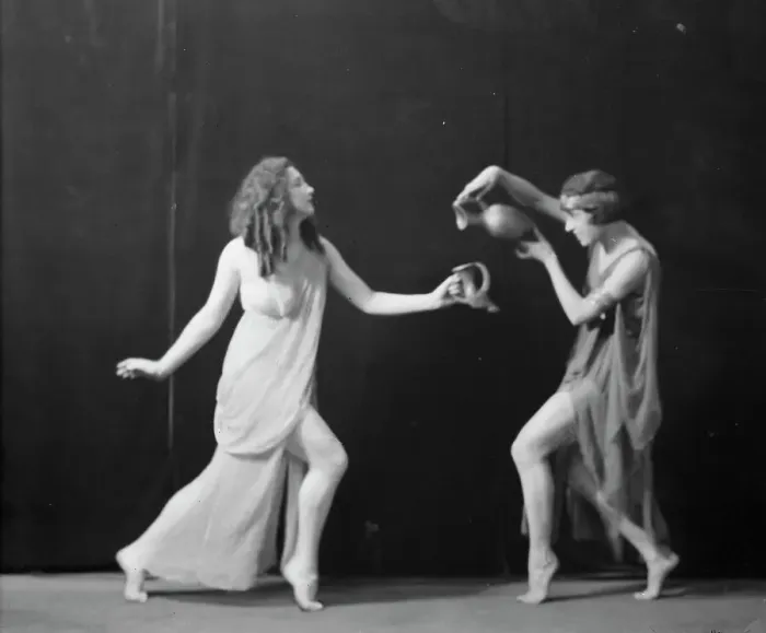 Framed Print : Marion Morgan dancers, between 1914 and 1927. Creator: Arnold Genthe Framed Print : Marion Morgan dancers, between 1914 and 1927. Creator: Arnold Genthe