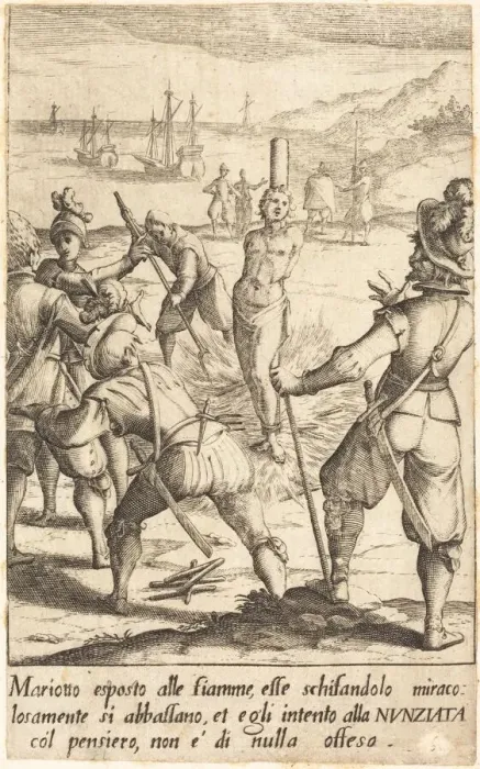 Framed Print : Mariotto, 1619. Creator: Jacques Callot Framed Print : Mariotto, 1619. Creator: Jacques Callot