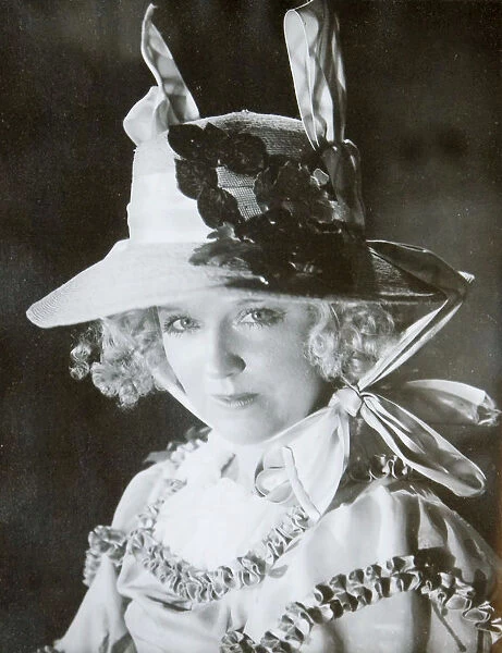 Mariya Babanova, Russian actress, 1923