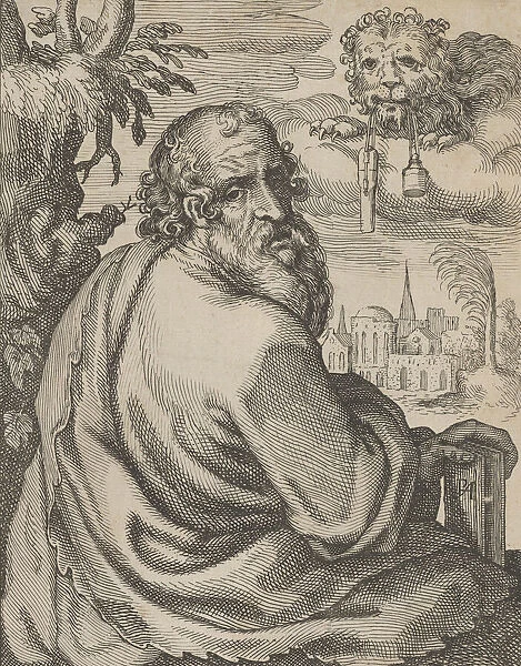 Mark, from The Four Evangelists, 1610-20. Creator: Petrus Feddes