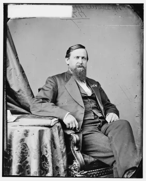 Framed Print : Mark Hill Dunnell of Minnesota, between 1860 and 1875. Creator: Unknown Framed Print : Mark Hill Dunnell of Minnesota, between 1860 and 1875. Creator: Unknown
