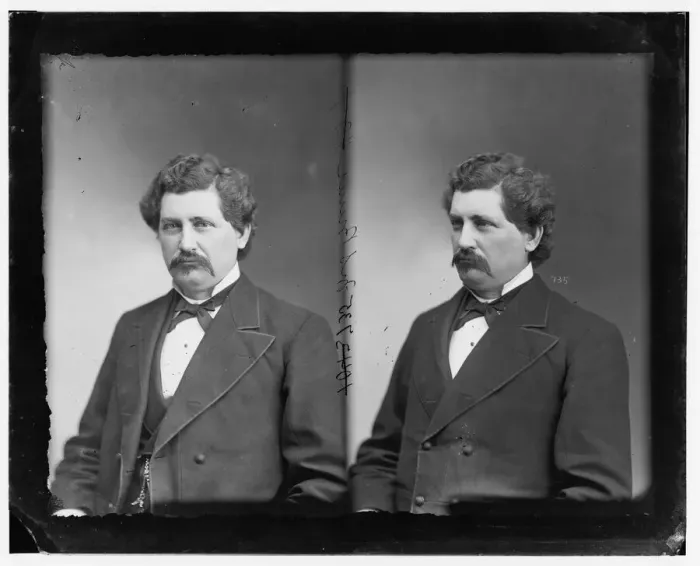 Framed Print : Mark Spencer Brewer of Michigan, 1865-1880. Creator: Unknown Framed Print : Mark Spencer Brewer of Michigan, 1865-1880. Creator: Unknown